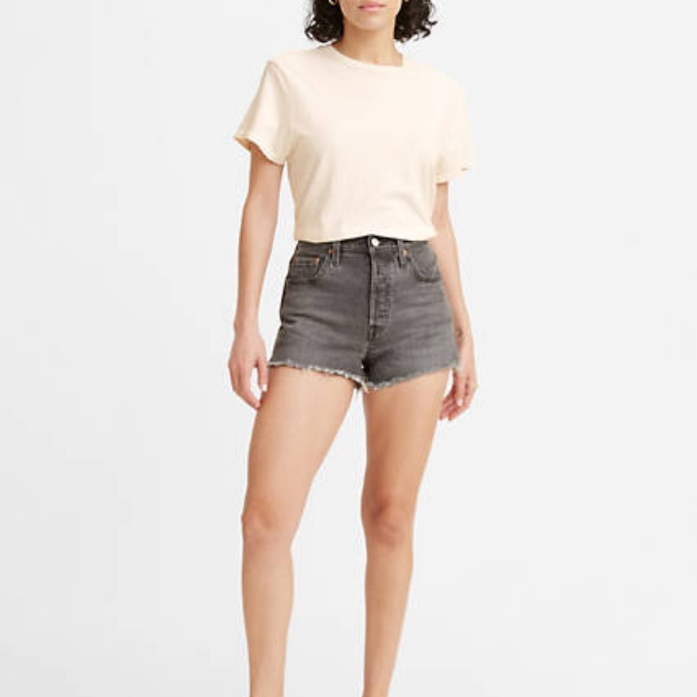 Levi's 501 high rise shorts